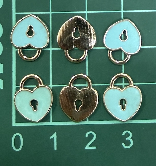 Charm Heart Blue